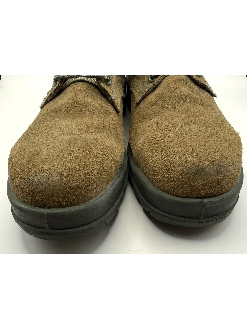 Belleville Military Safety Toe Combat Boots Sz 10.5R Coyote Vibram EH ASTM F2413
